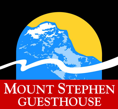 Mount Stephen Guesthouse.  Mountain accommodation in Yoho National Park, center of the Canadian Rockies